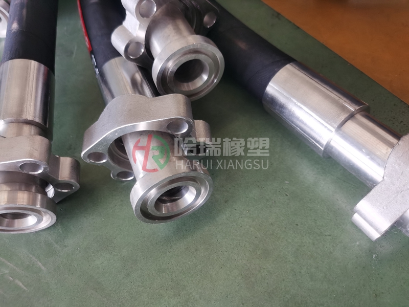 兴安盟工程机械高压胶管总成高压钢丝缠绕胶管