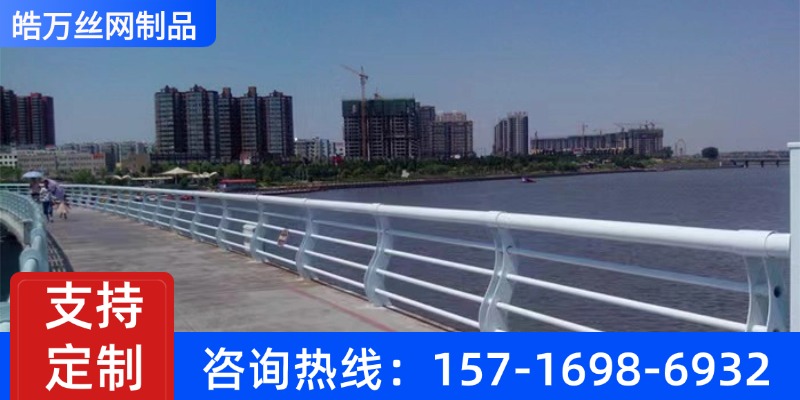 阿勒泰地区铁艺栏杆河道护栏 (1)