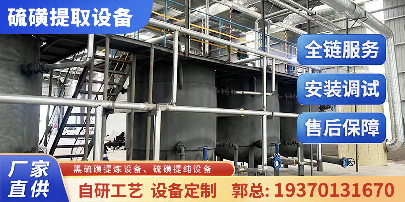 沈阳市黑硫磺提纯设备硫膏固液分离提纯设备