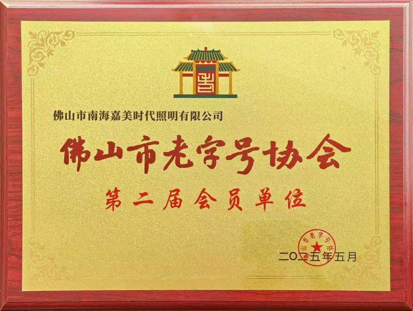 嘉美时代照明资质证书