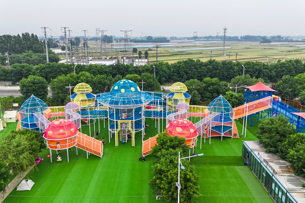 塔城地区绳网蹦床绳网游乐设备