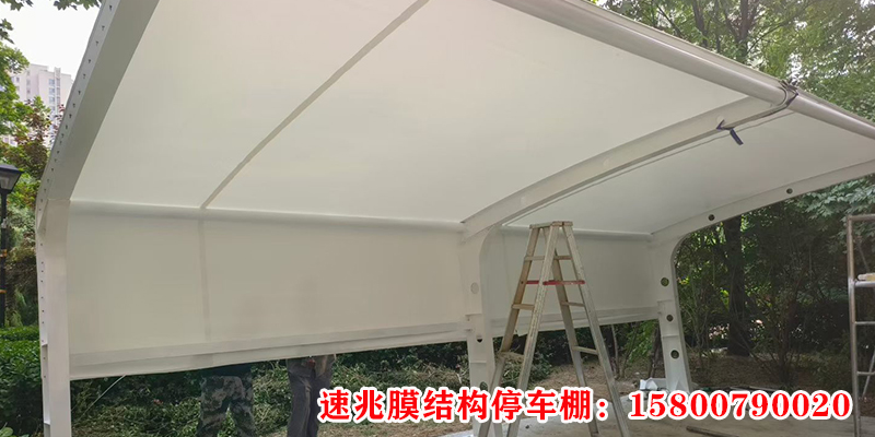 淮北市移动伸缩雨棚充电桩车棚