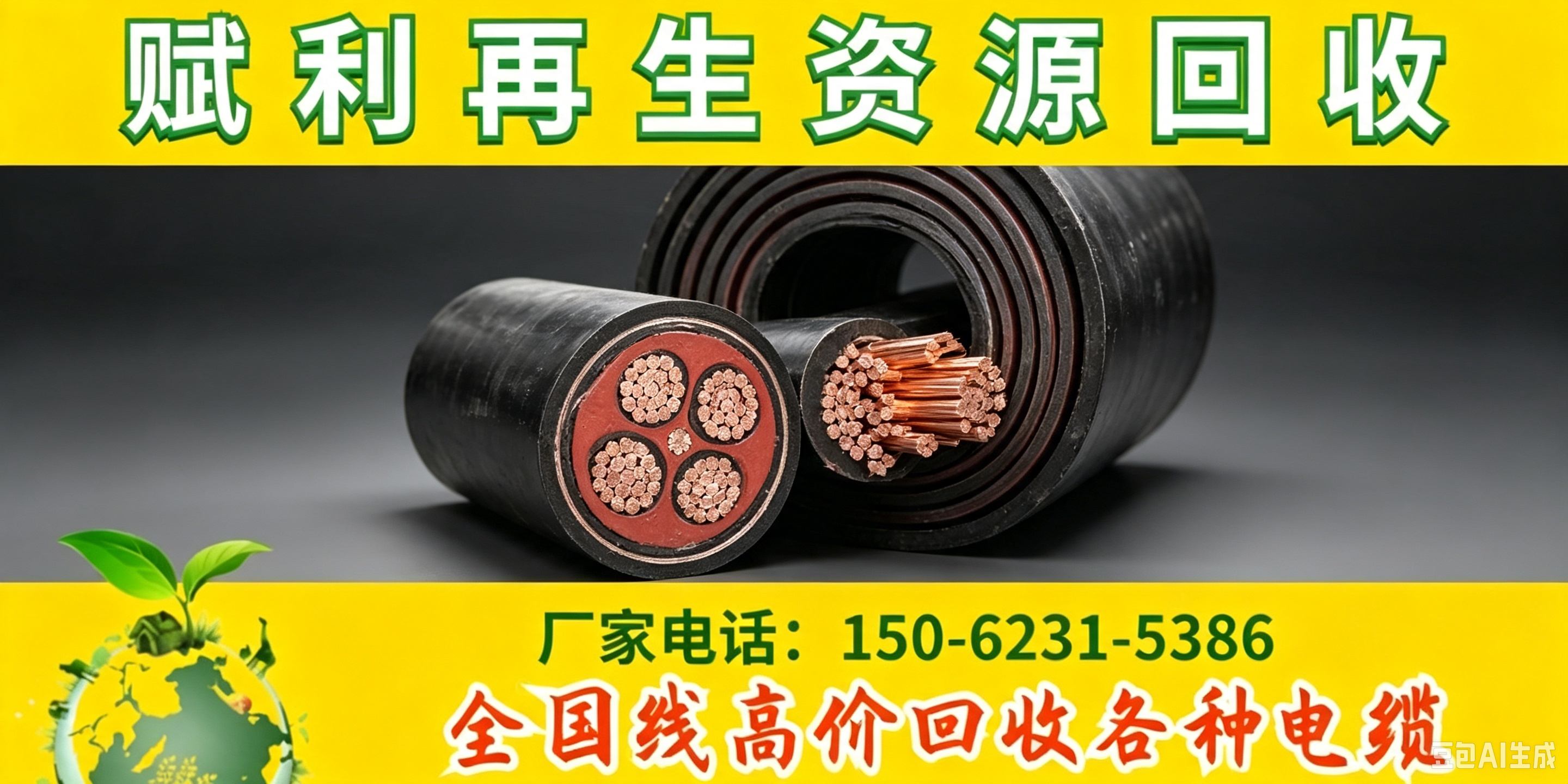 蚌埠市二手电缆回收发电机回收