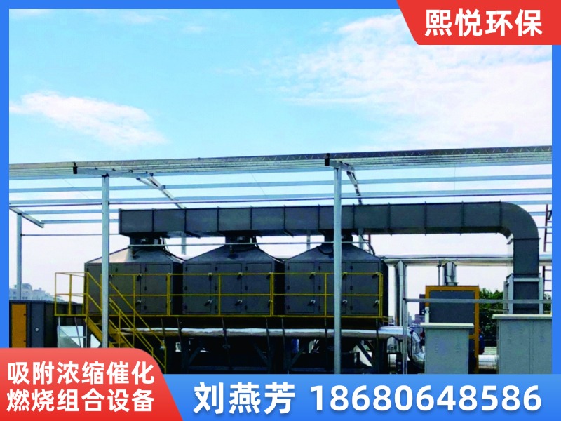 景德镇市昌江区喷漆蓄热式热力氧化炉废气吸附浓缩催化燃烧组合设备