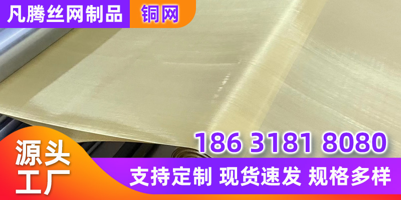 衡水市黄铜网席型网