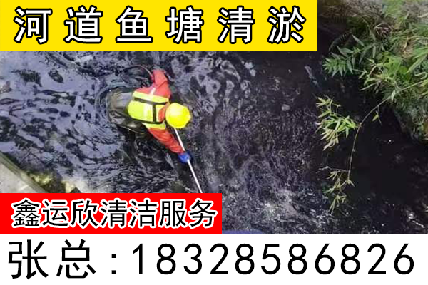陇南市河道鱼塘清淤