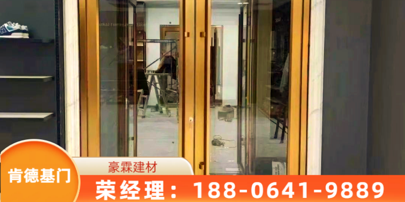烟台市蓬莱开发区玻璃门活动玻璃隔断