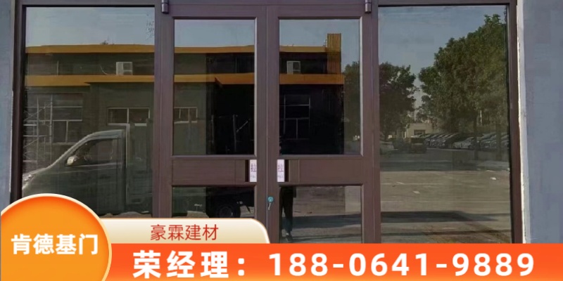 烟台市蓬莱开发区防火玻璃隔断玻璃门