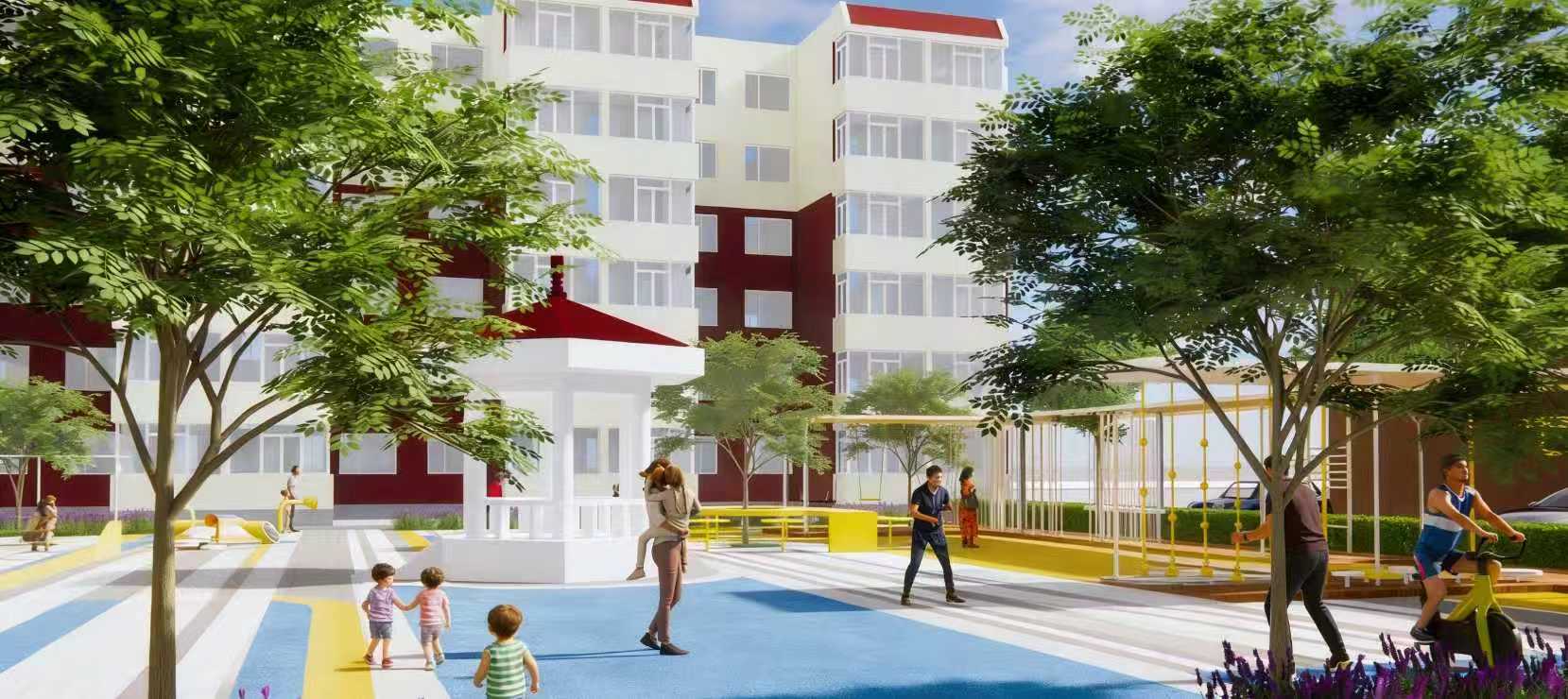 沈阳市景观廊架垃圾分类房