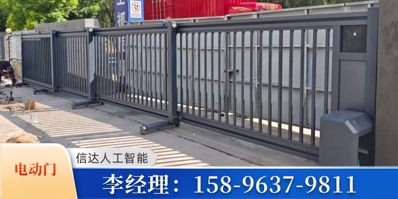 郴州市无轨段滑门不锈钢伸缩门