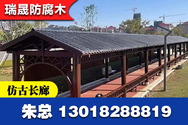 林芝县仿古长廊