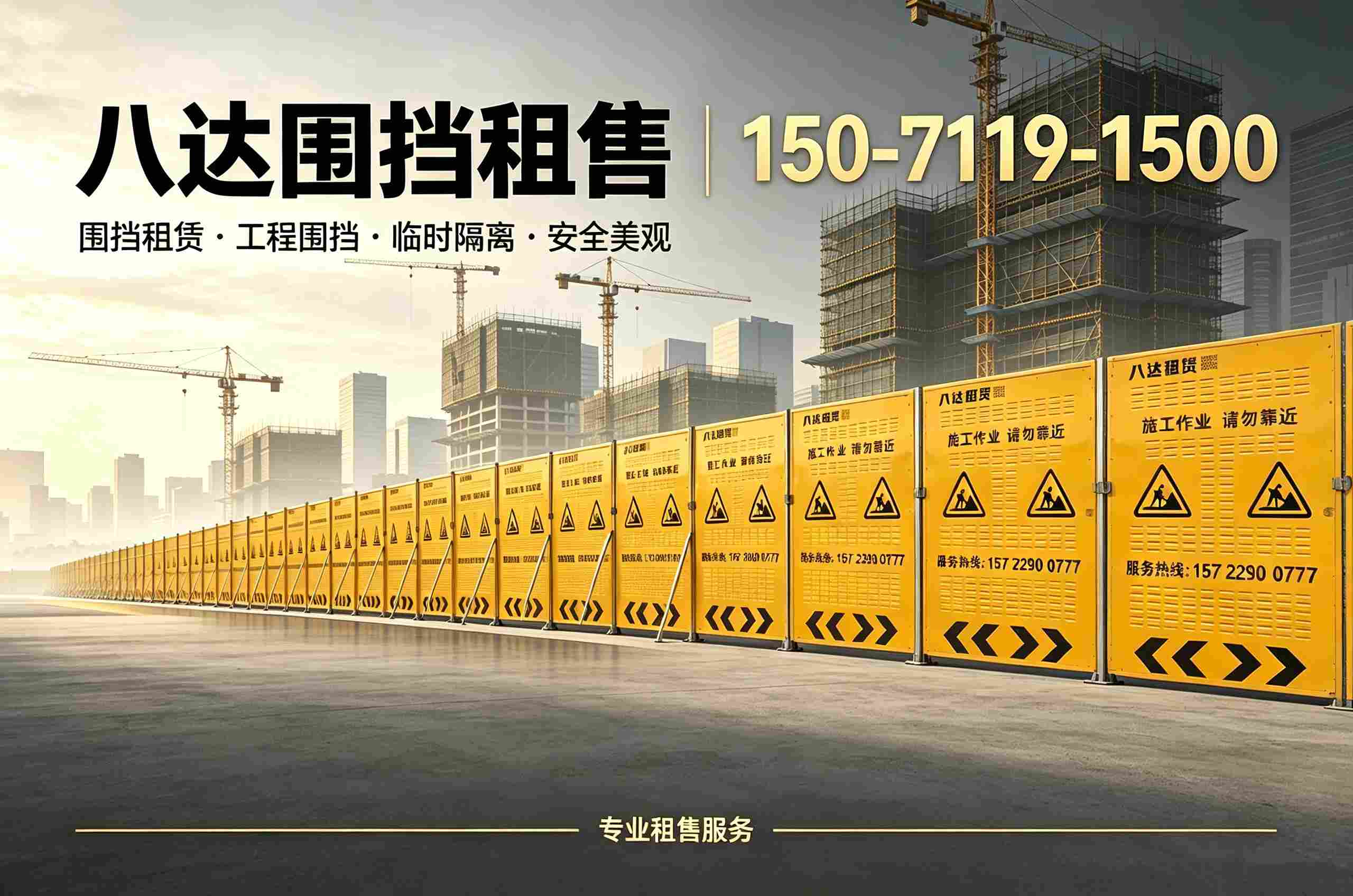 八达围挡租售