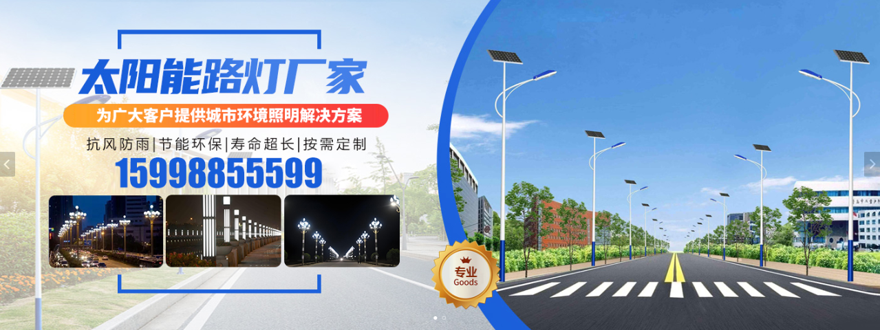中领乾路灯照明案例图片