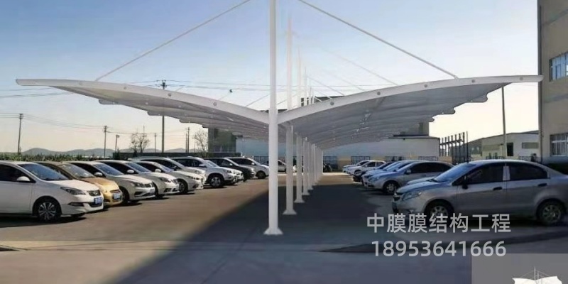 阿拉尔市充电桩车棚光伏车棚充电桩车棚光伏车棚 - 厂家