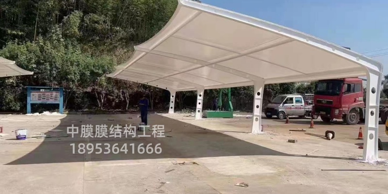 石河子市光伏车棚膜结构体育看台 - 价格