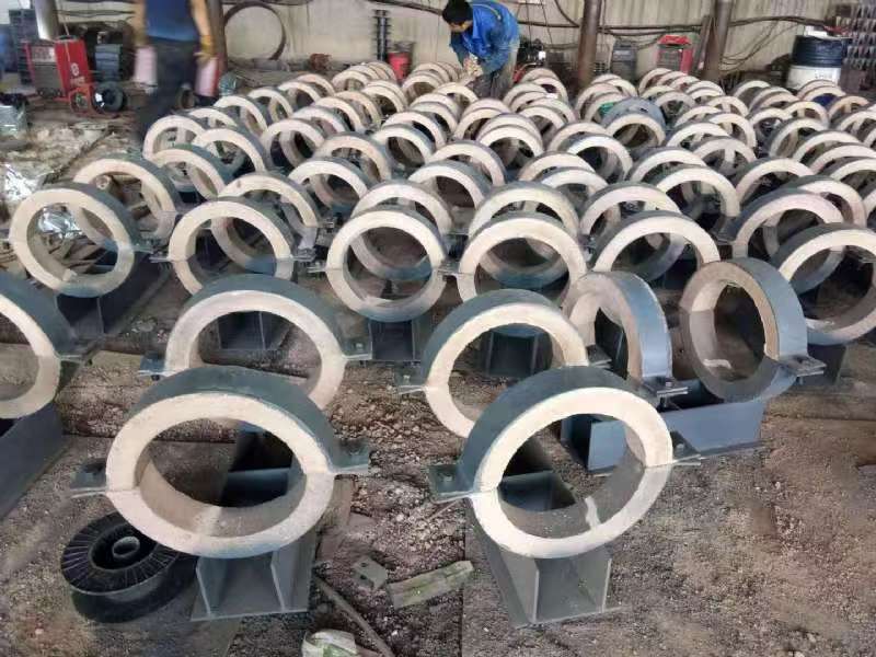 包头市白云鄂博矿区聚氨酯管托管道支吊架