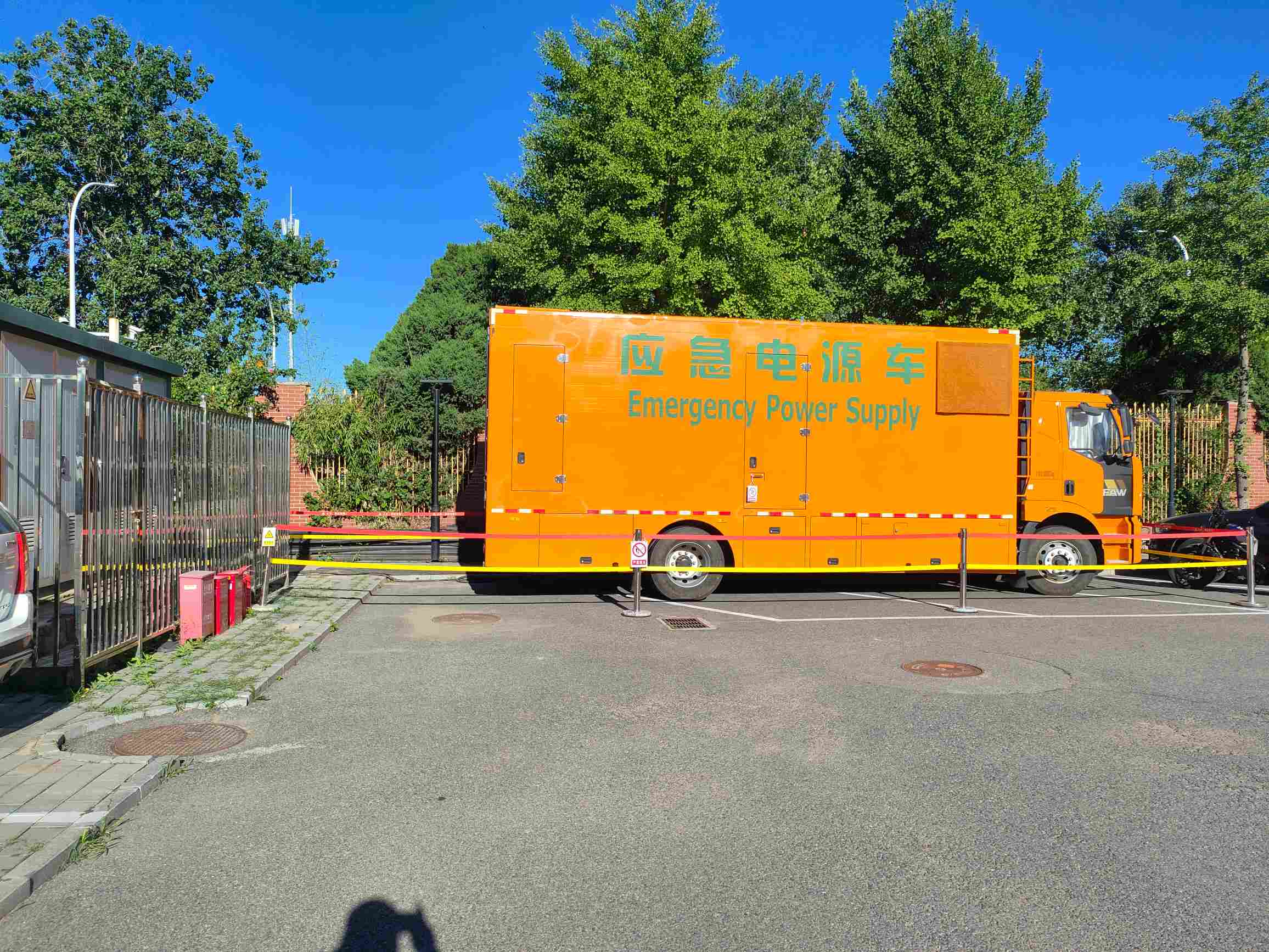 天津市滨海新区柴油发电机租赁发电车出租