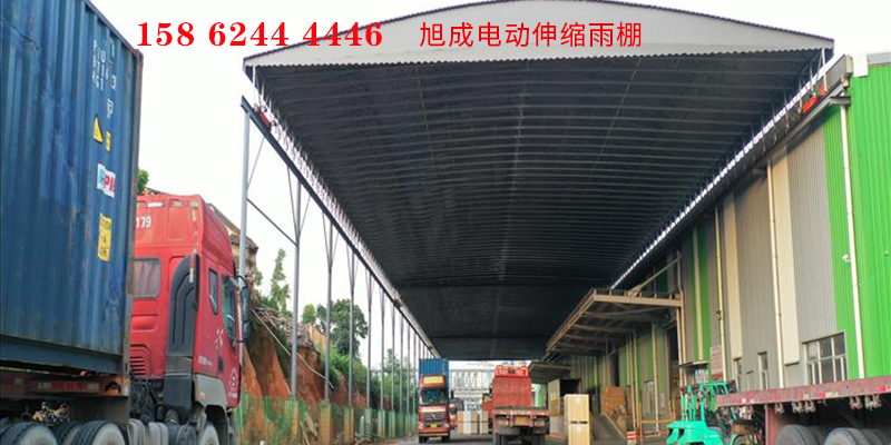 阿勒泰地区仓库推拉棚电动收缩雨棚 - 推荐