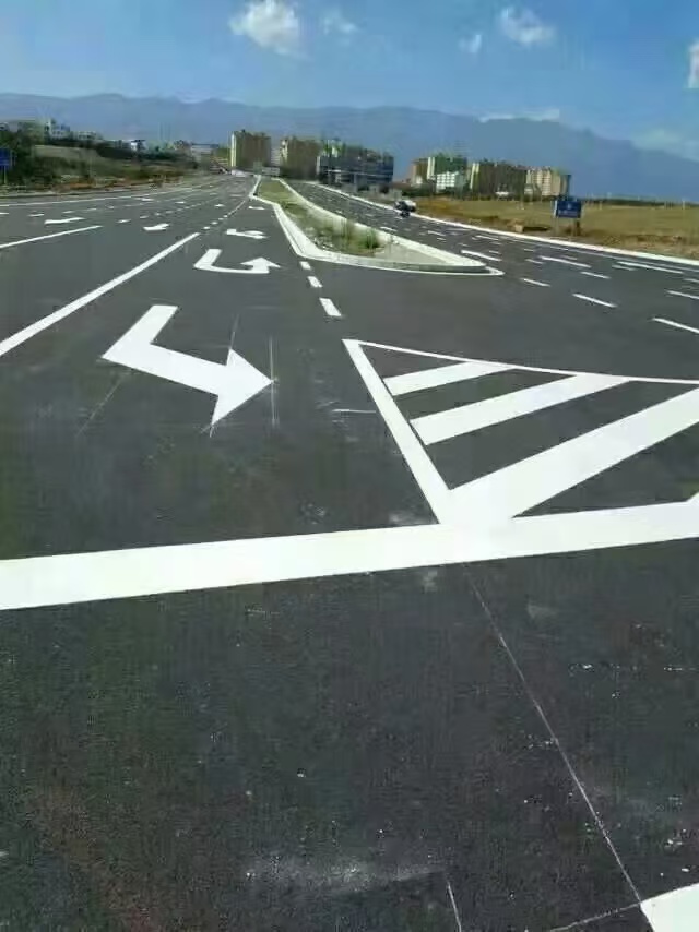 杭州市西湖区道路划线