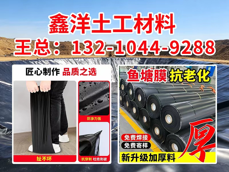 长春市鱼塘防渗膜国标防渗膜
