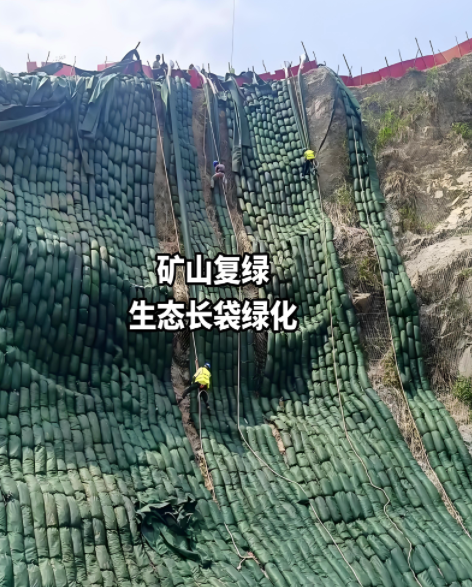 北京矿山生态修复公路边坡绿化工程