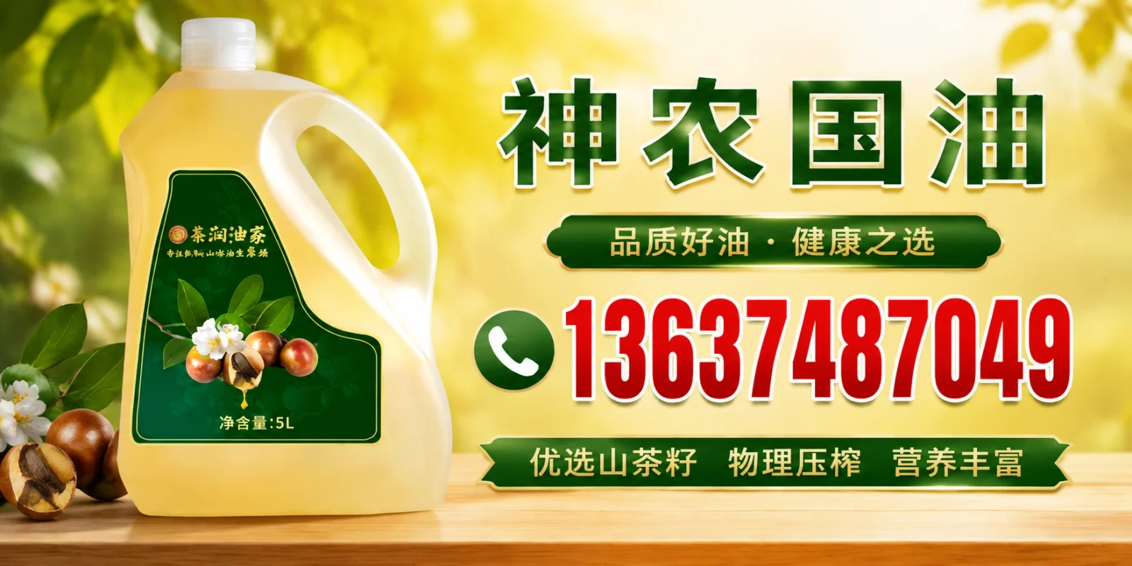 淮北市山茶油食用精炼山茶油