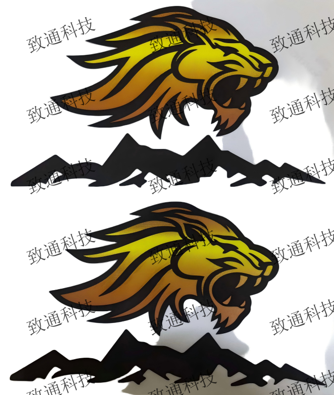 沈阳市矿山设备贴花不干胶标签