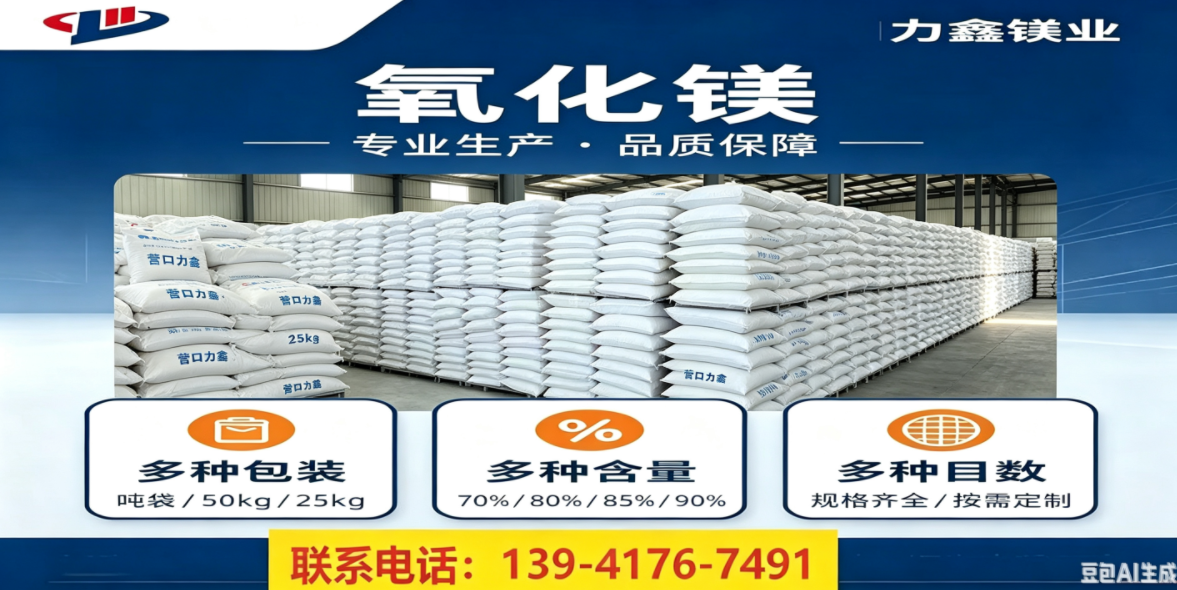 上海市重质氧化镁轻烧镁粉