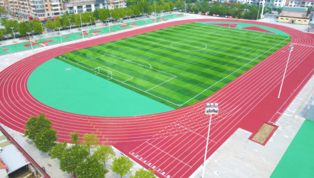 菏泽市操场透气型塑胶跑道EPDM跑道施工