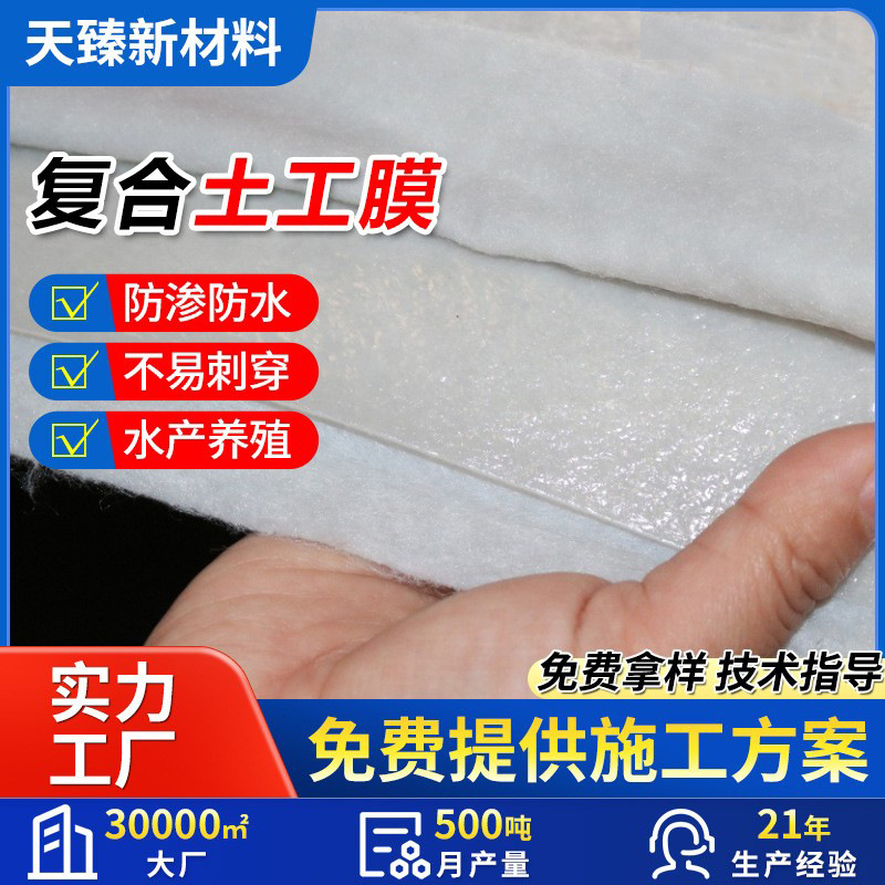 莆田市椰丝毯定制两布一膜复合土工膜